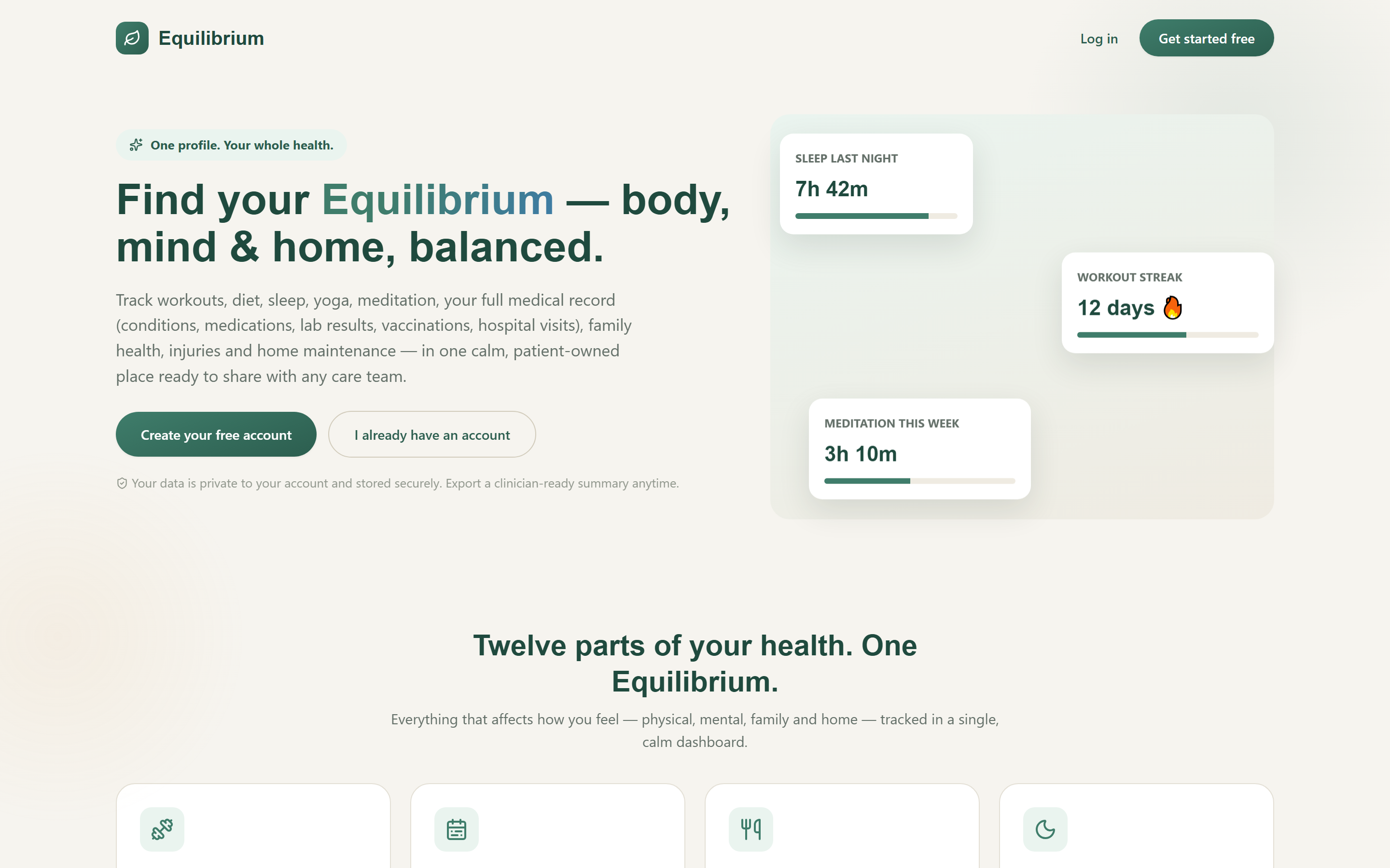 Equilibrium