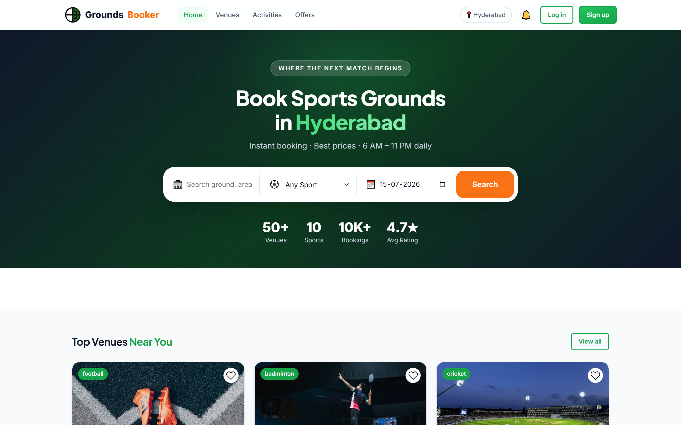 Grounds Booker